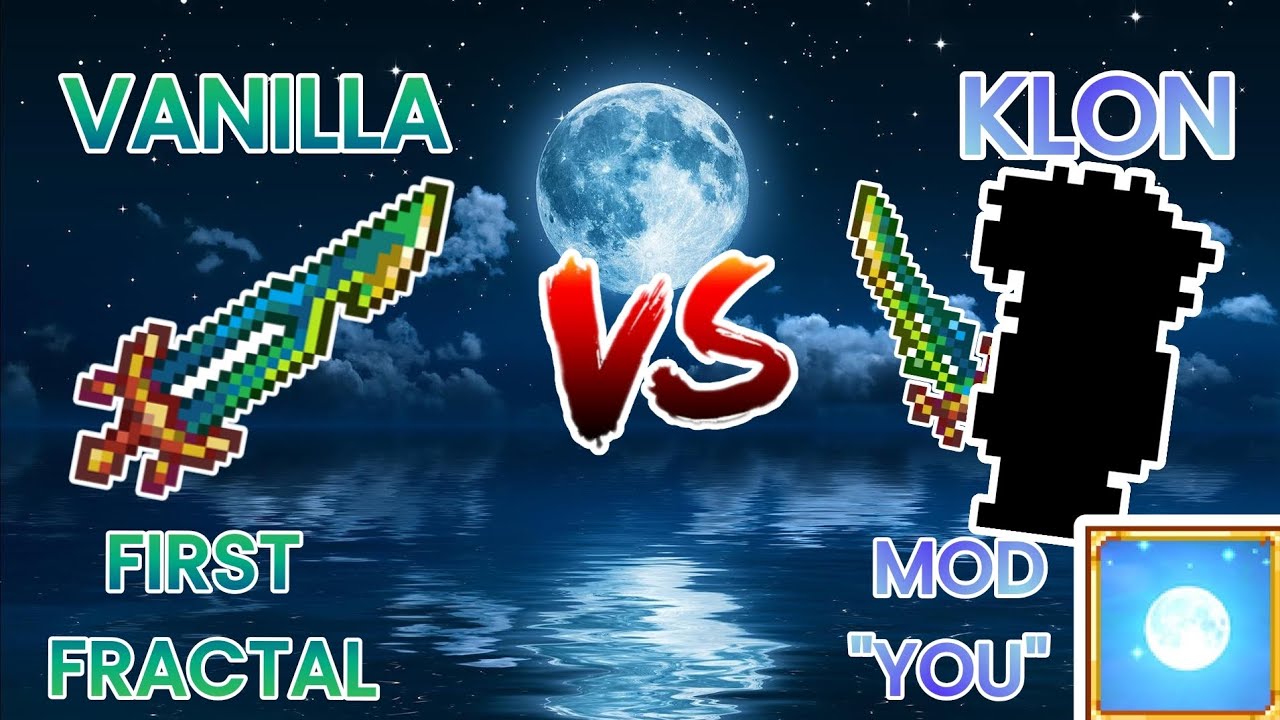 Frist Fractal(Vanila) VS Terra Blade(Mod You) Expert Mod 