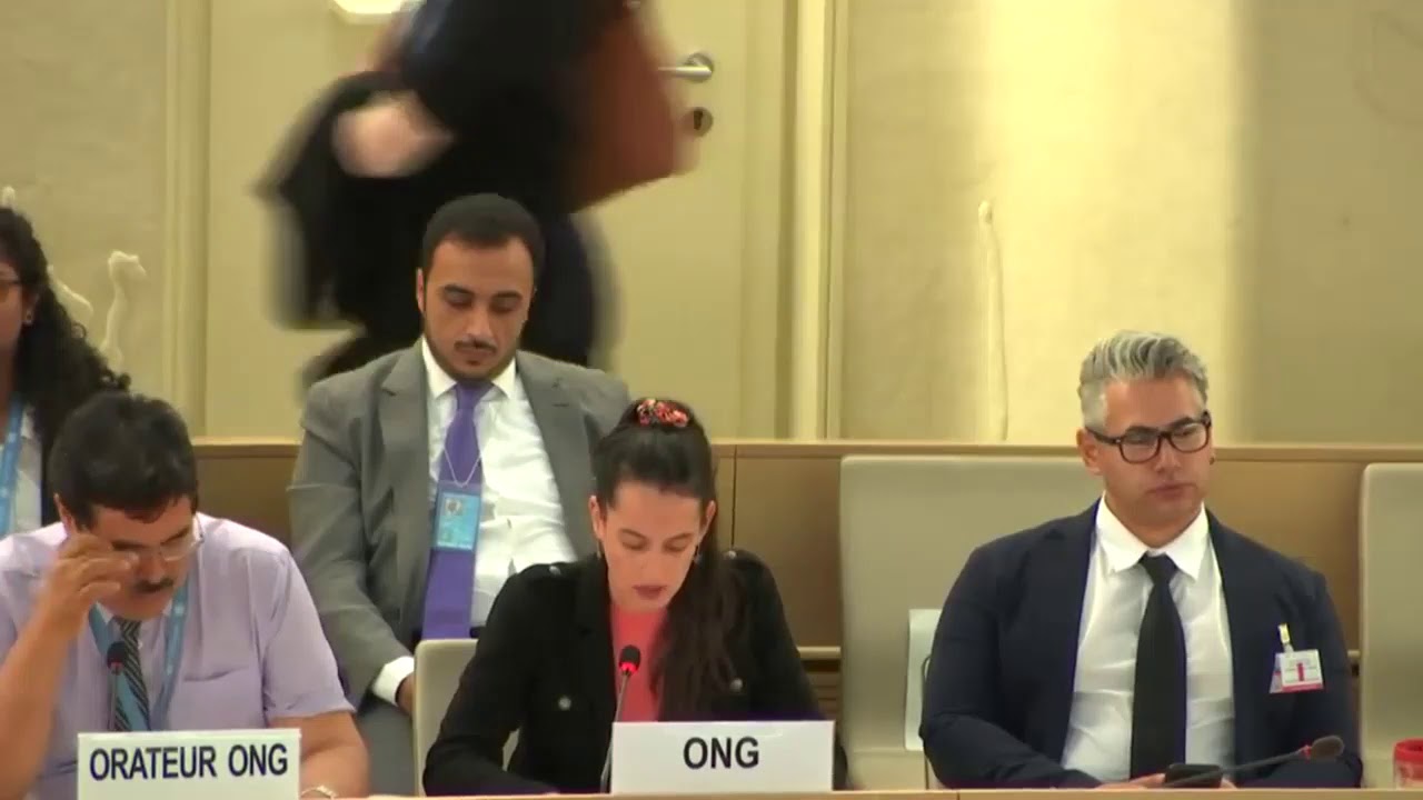 42nd Session UN Human Rights Council - Racisme institutionnel contre migrants - Valentina Gutierrez