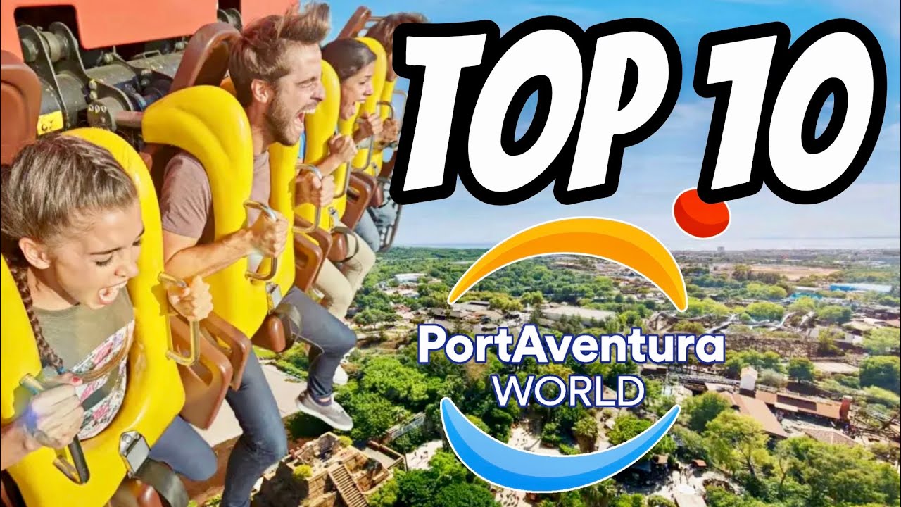 [4K] TOP 10 MEJORES ATRACCIONES DE PORTAVENTURA