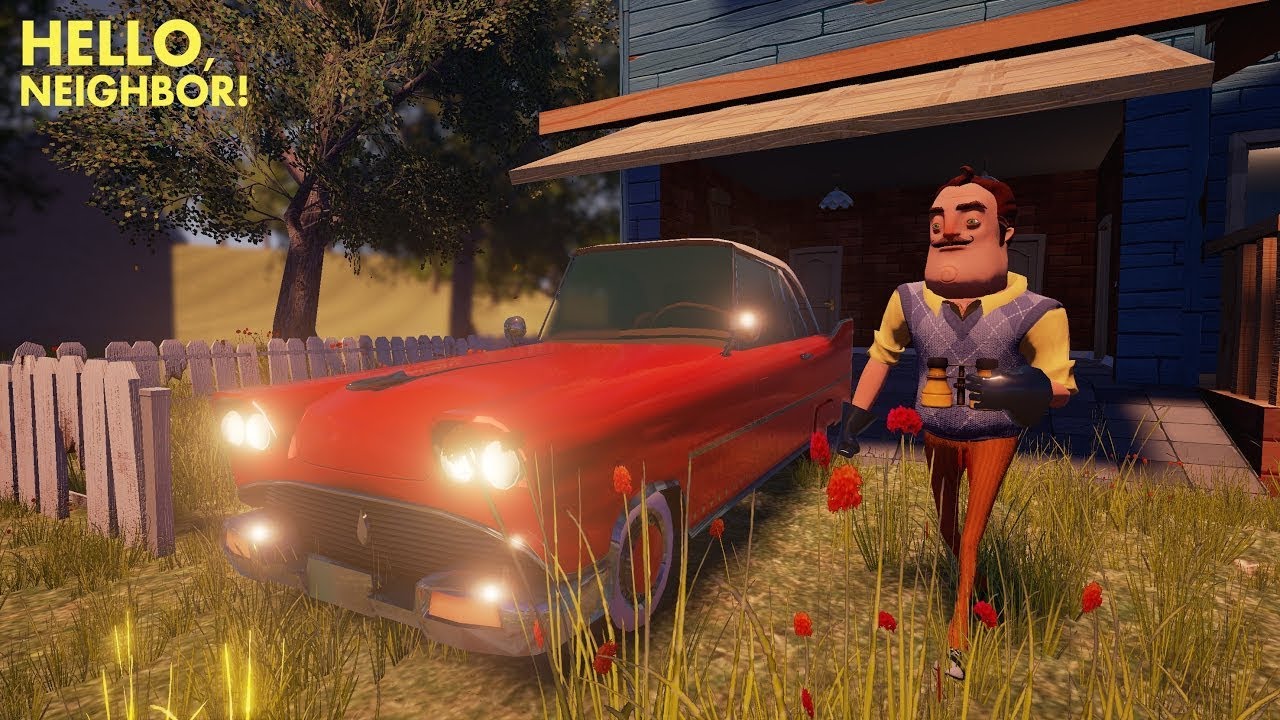 Самый умный сосед! Поменял интерьер и оставил меня в недоумевание! Hello Neighbor Reborn (Pre-Alpha)