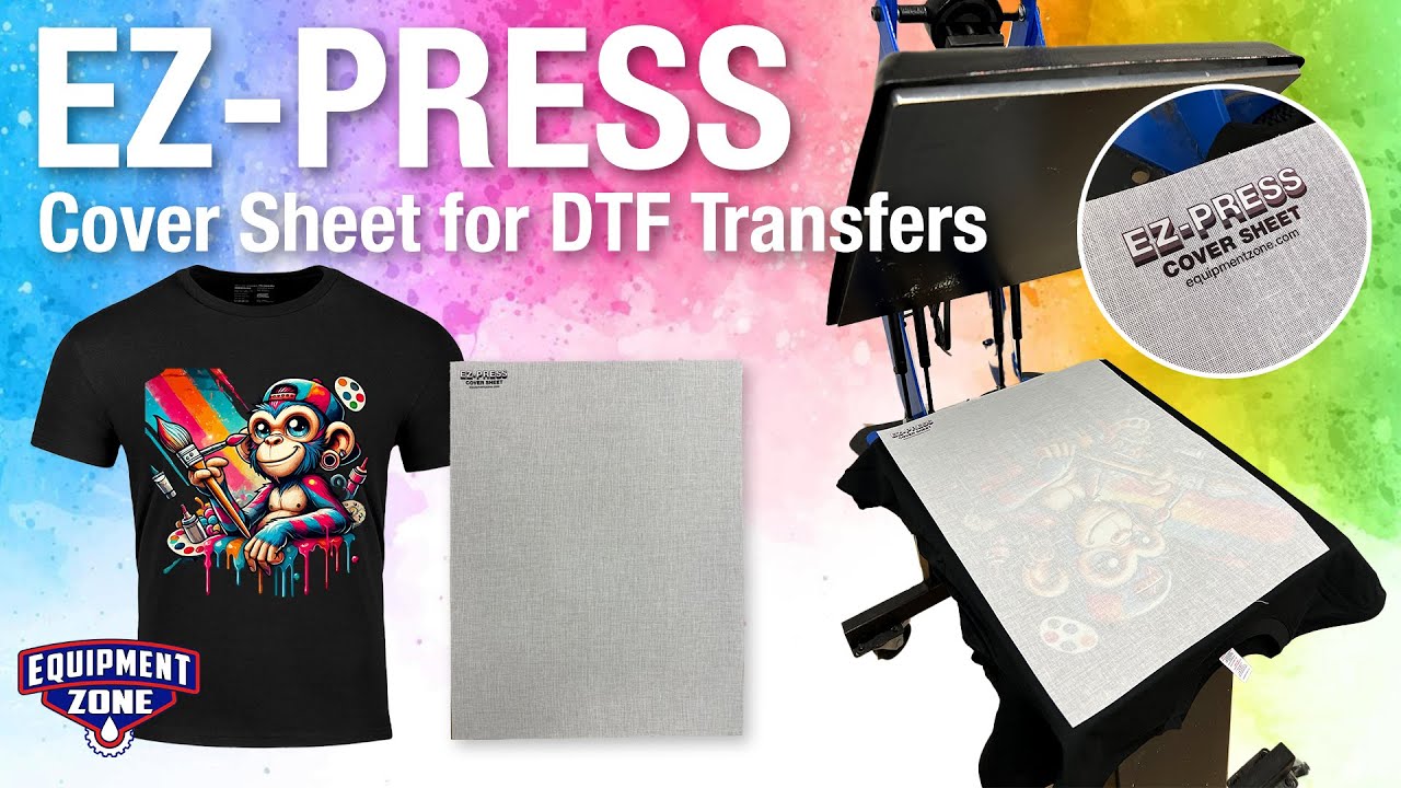 EZ PRESS | The Ultimate Reusable Cover Sheet For DTF Transfers