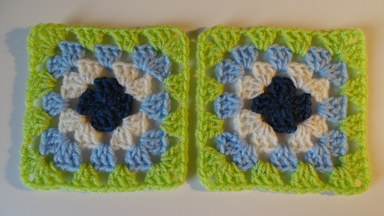Traditionele Granny Square haken