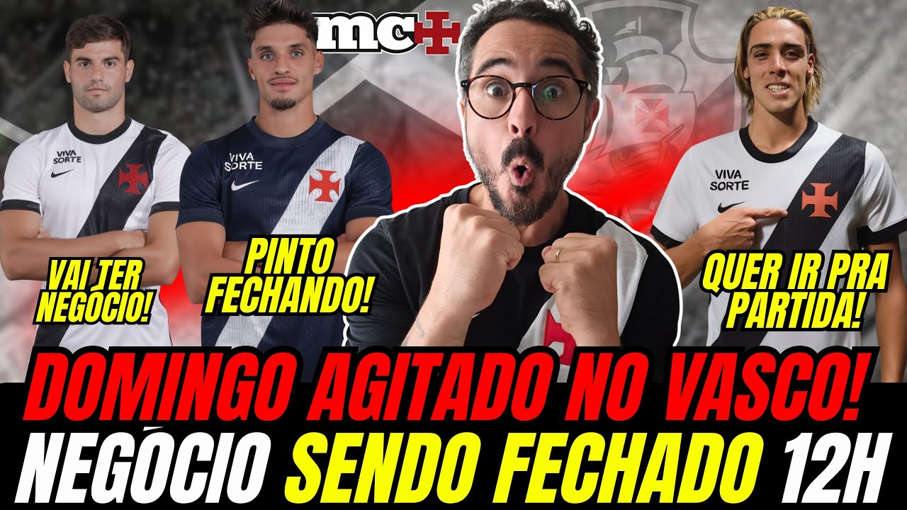 POR ESSA NINGUÉM ESPERAVA: VASCO AGE RÁPIDO NO MERCADO PRA FECHAR MAIS 3 EXCELENTES NEGÓCIOS