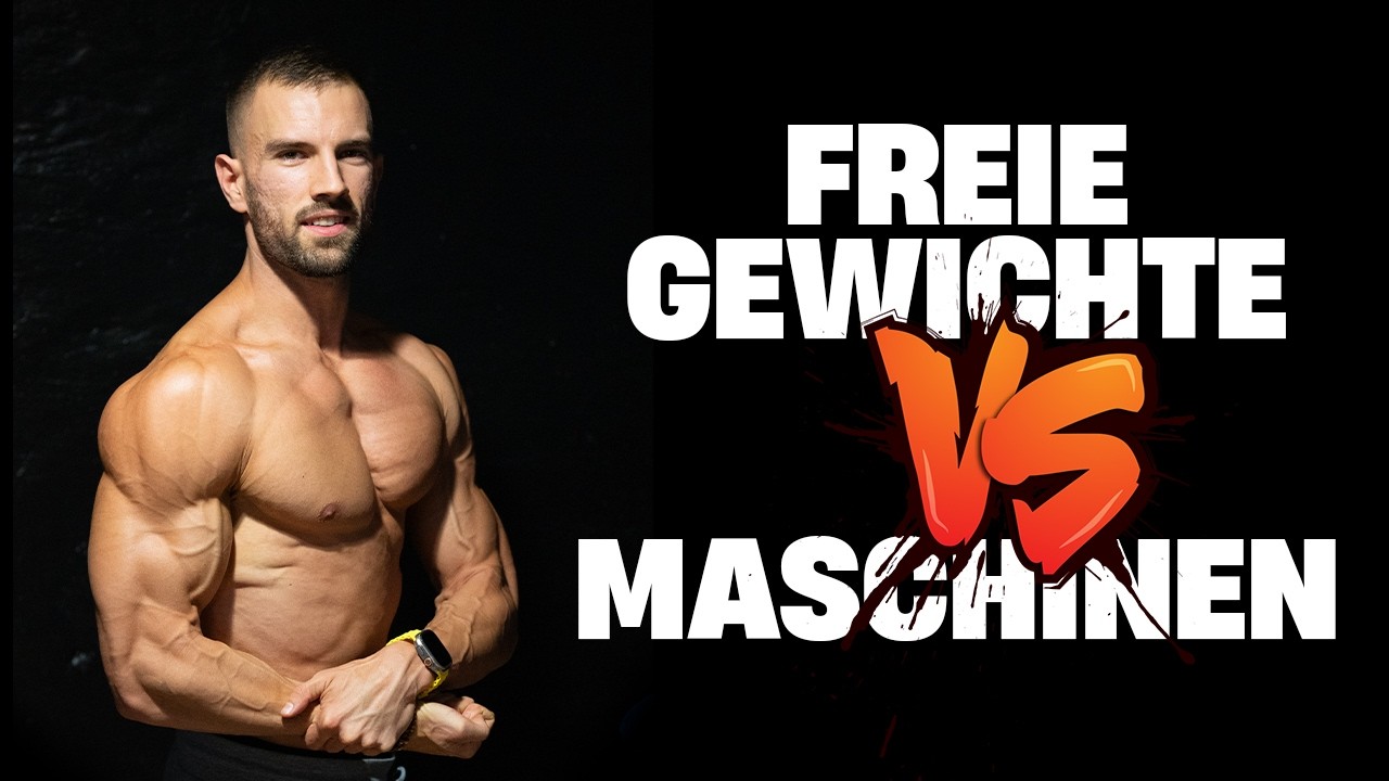 Freie Gewichte vs Maschinen für Muskelaufbau (Ultimativer Vergleich)