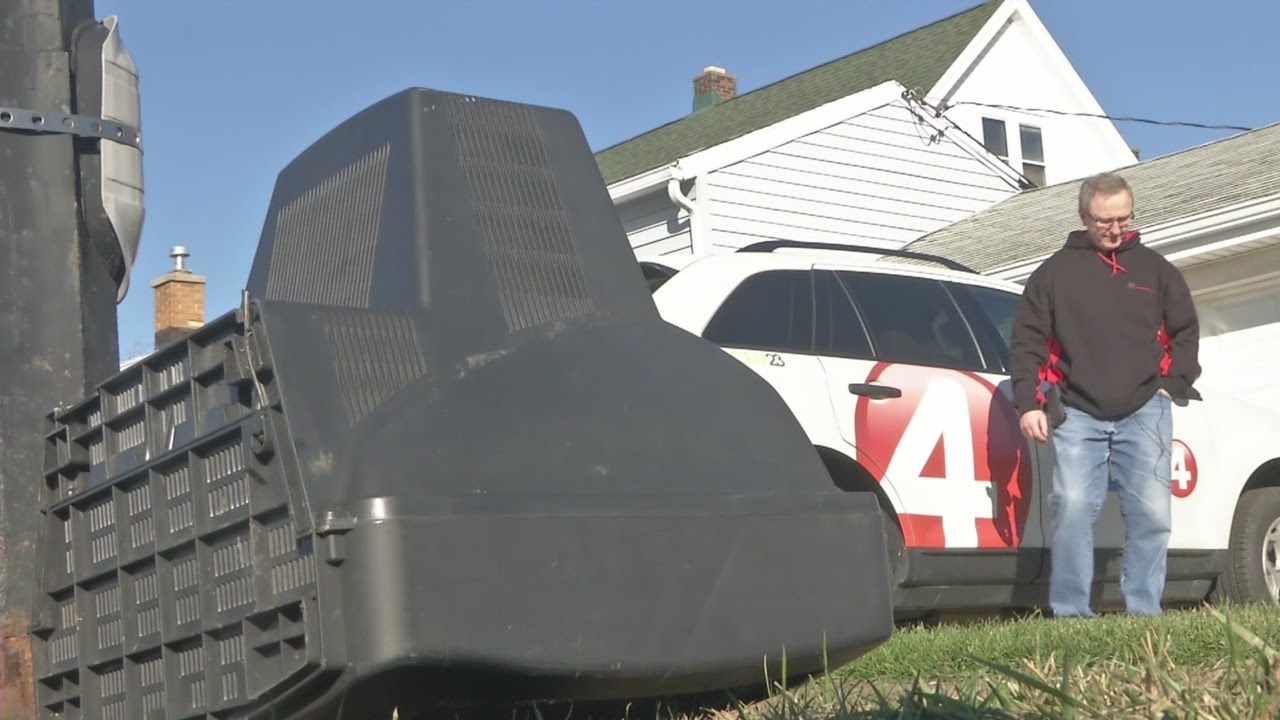 Resident catches man dumping trash on his property