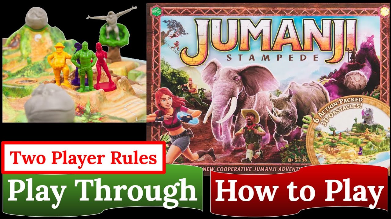 Jumanji Stampede: Как играть и пройти игру