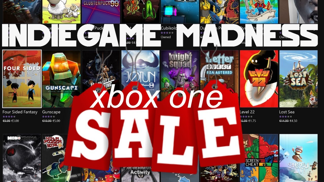xbox one indie game sale madness 2017