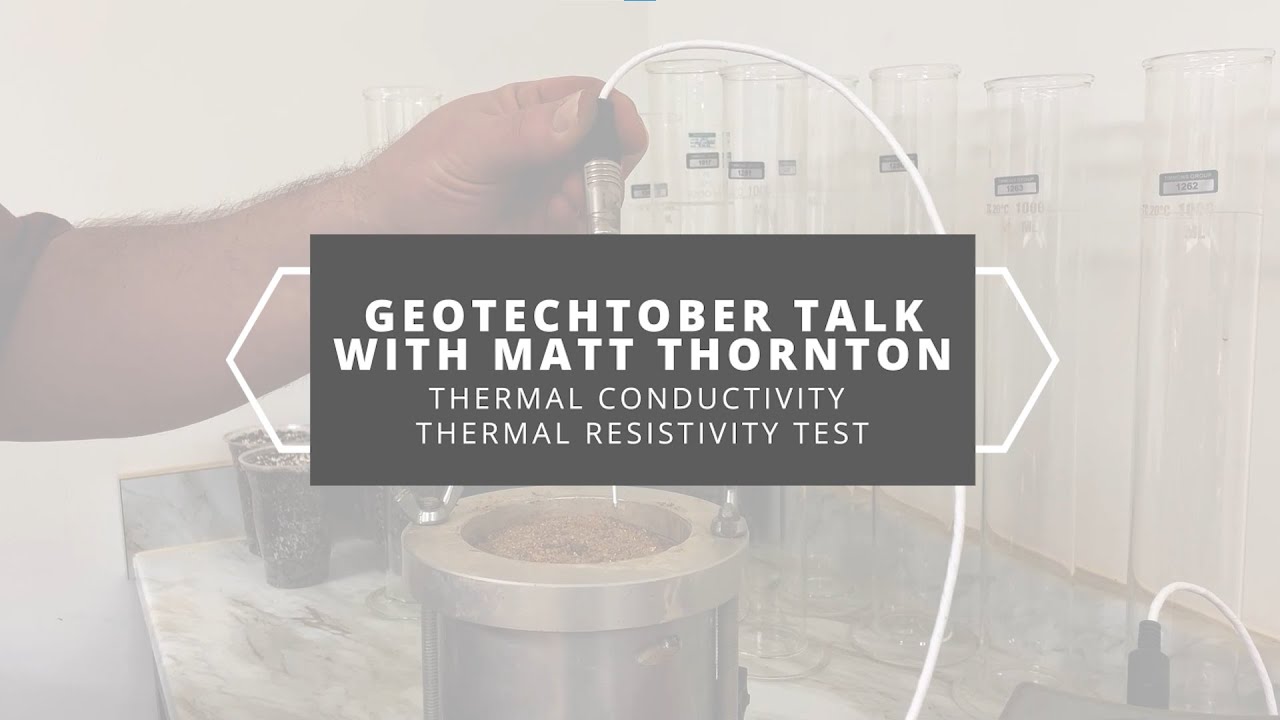 Geotechtober Talk: Thermal Conductivity Thermal Resistivity Test
