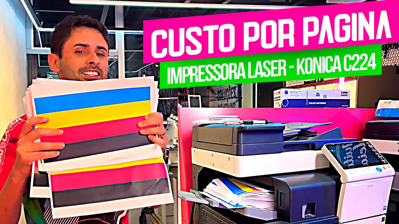 QUANTO CUSTA UMA IMPRESSÃO LASER A4 COLORIDA?