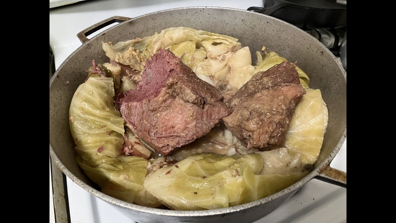 Прямая трансляция на YouTube 16.03.2026: Приготовление солонины с капустой ко Дню Святого Патрика.