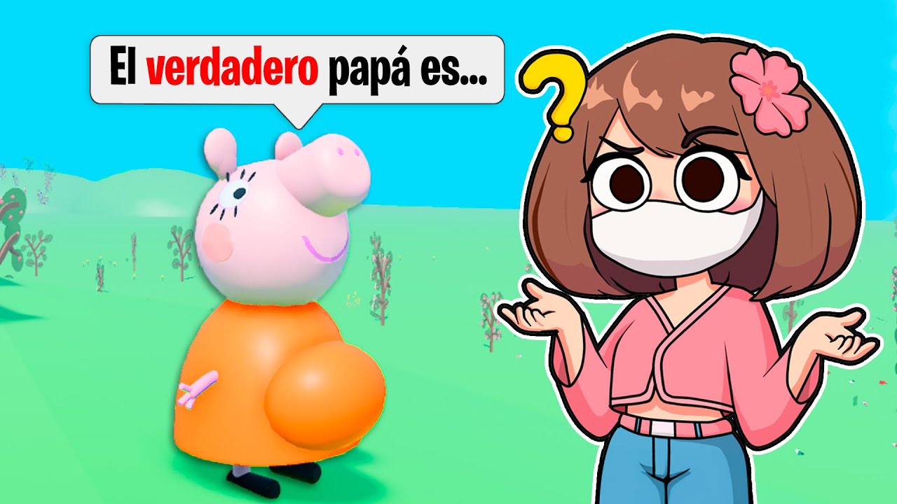 EL SECRETO de LA MAMÁ de PEPPA PIG 😳 | ROBLOX