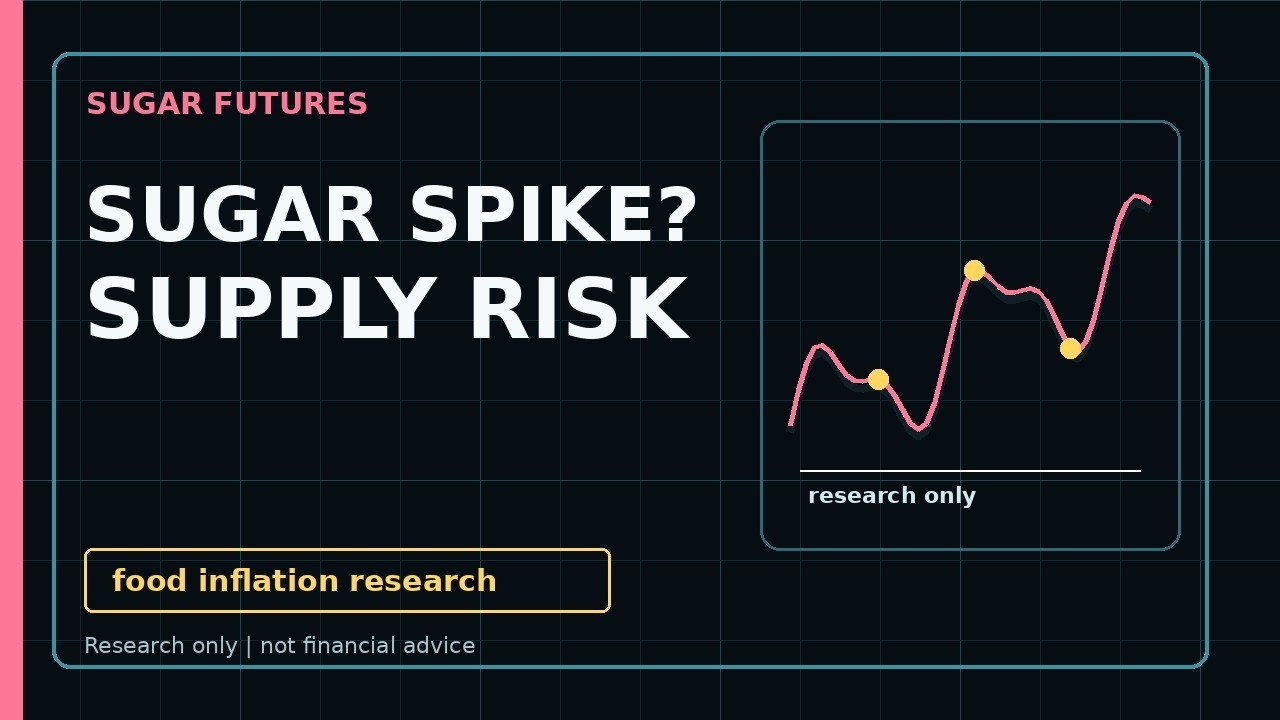 Sugar Futures: Food Inflation, Weather Risk, And Price Action
