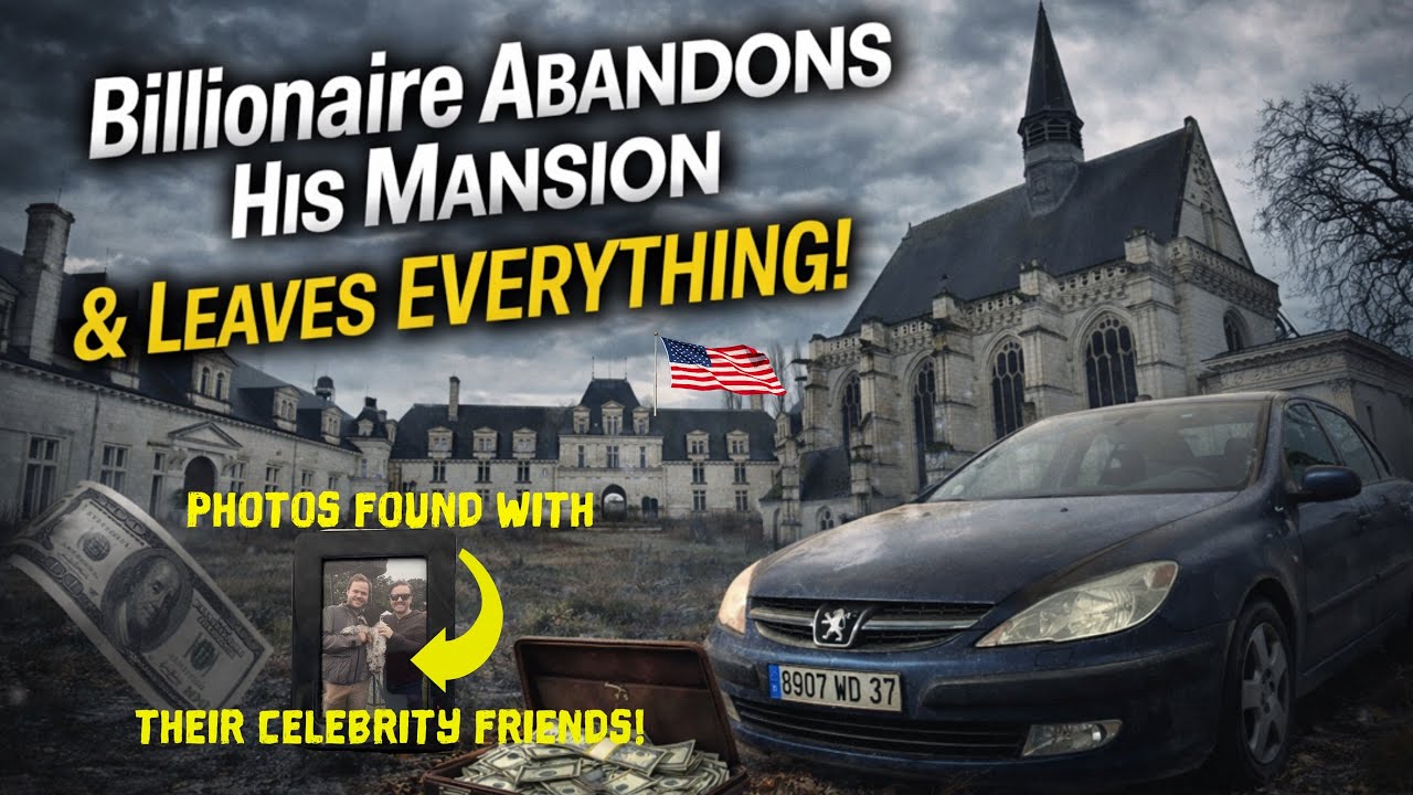 Billionaire Walked Away From His Huge Mansion And Left Everything Behind!. Photos With Celebrities! 