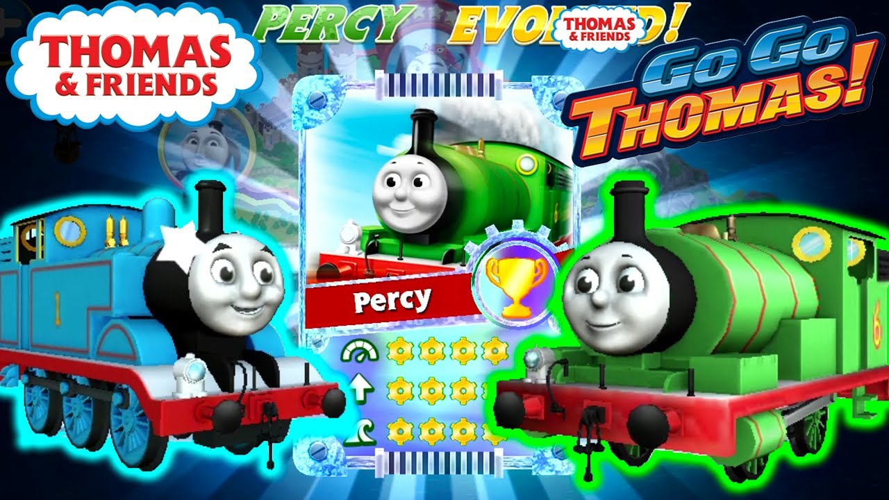 Thomas & Friends: Go Go Thomas! #1 ⭐⭐⭐ Percy Evolves DIAMOND Racer! All Engines Unlocked! Thomas Go