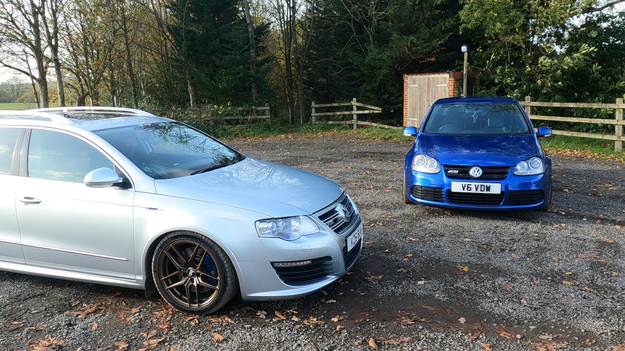 Volkswagen Passat R36 B6 против Volkswagen Golf R32 MK5 | Битва VR6!