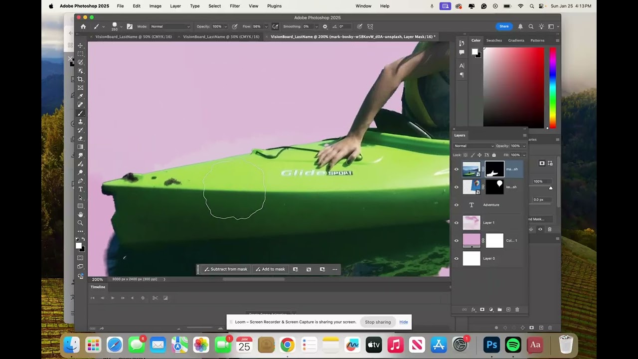 ADDING IMAGES & USING LAYER MASKS