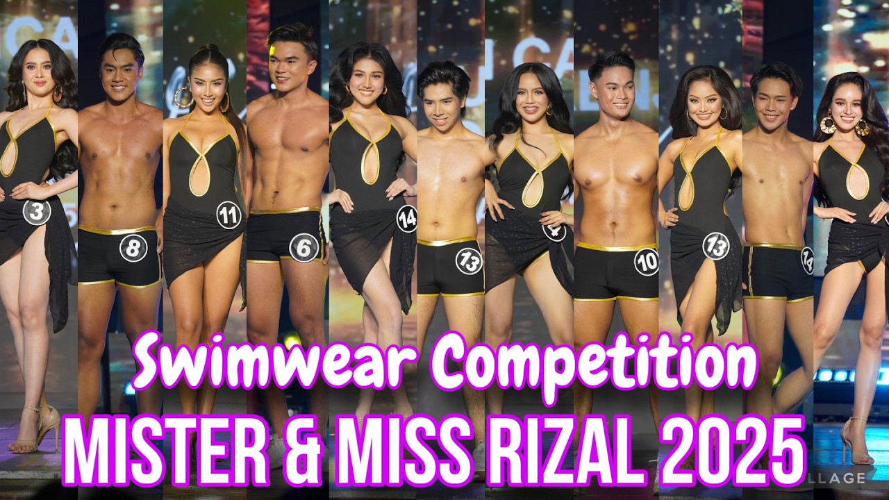 Mister & Miss Rizal 2025 Swimwear Competition