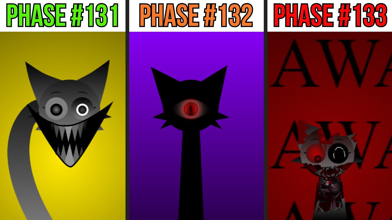 Phase 131 VS Phase 132 VS Phase 133 in Incredibox Sprunki