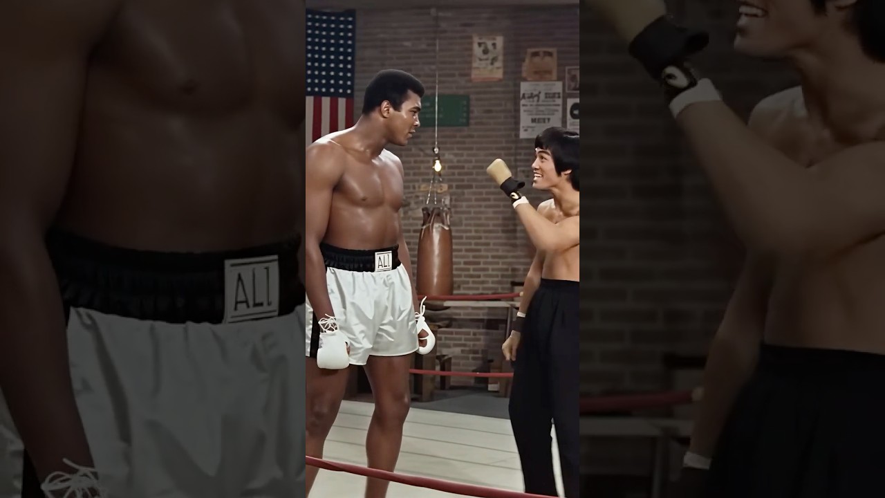 Muhammad Ali Trains with Bruce Lee! 🥊🐉 &ldquo;The Greatest Meets The Dragon&rdquo;