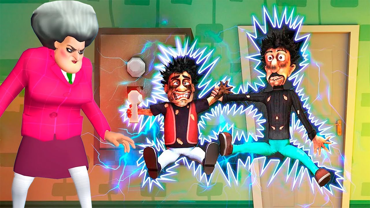 Уровень с сейфом в игре Scary Robber Home Clash Прохождение