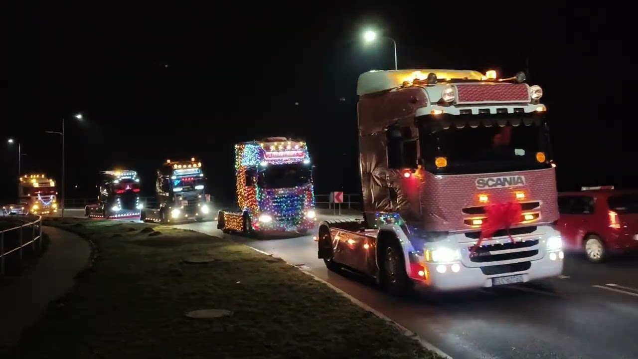 II Truckerski Konwój Mikołajkowy | Łowicki Trucker King