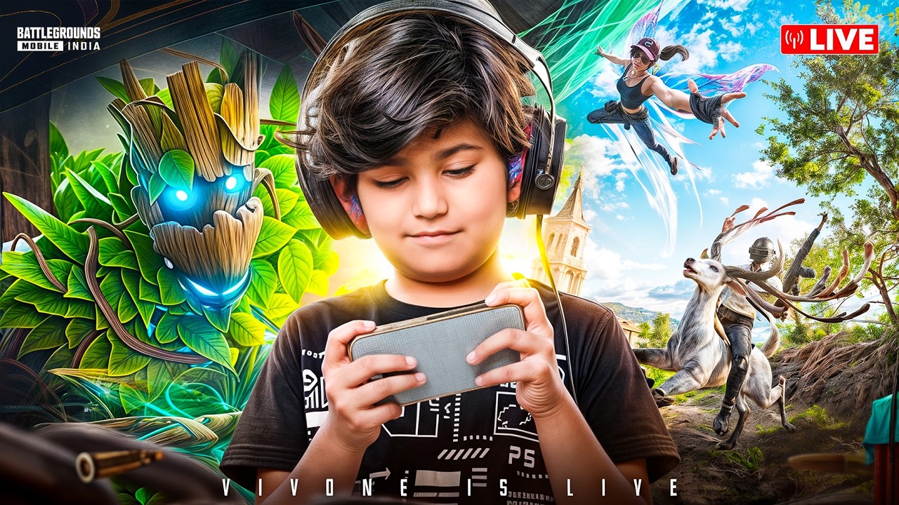 🔴VIVONE IS LIVE | OP BGMI Gameplay | BGMI LIVE STREAM 1205