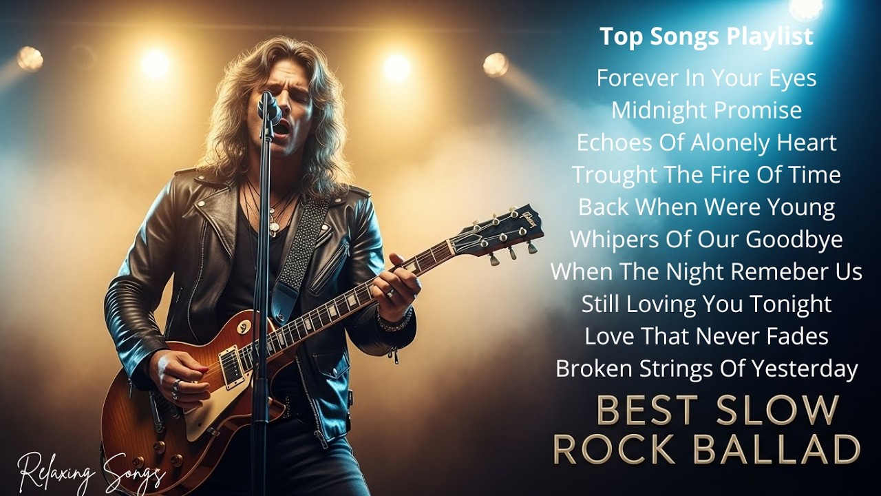 🎶 Soft Rock Ballads 70s 80s 90s – Best Rock Ballads of All Time