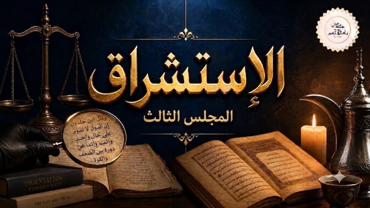 (03) المجلس الثالث | الاستشراق.. اعتداءات الغرب على ثقافتنا |  أ.د خليل قاضي