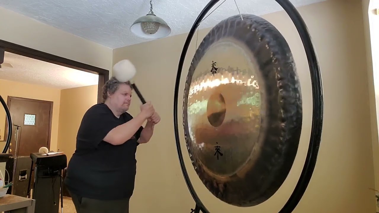 For Snooks 22! 50 Inch Paiste Symphonic Gong @Robbie Stingle