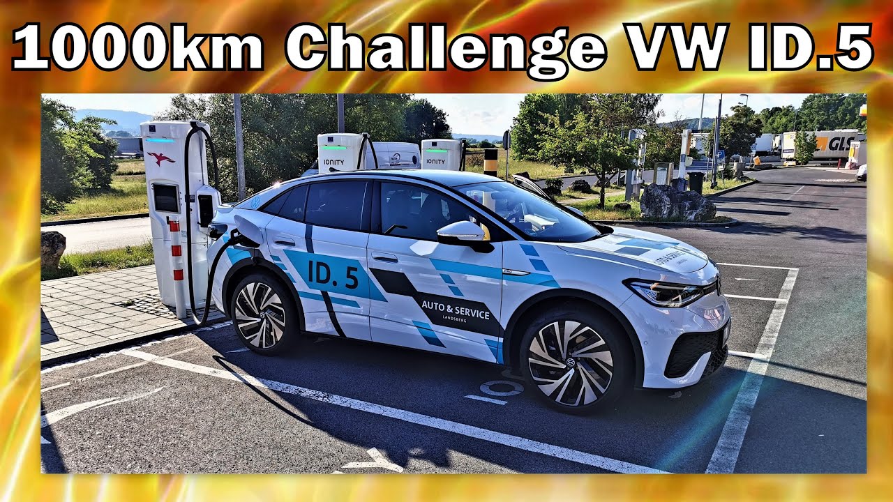 VW ID.5 Pro Performance - 1000km Challenge🎯Zusammenfassung🎬