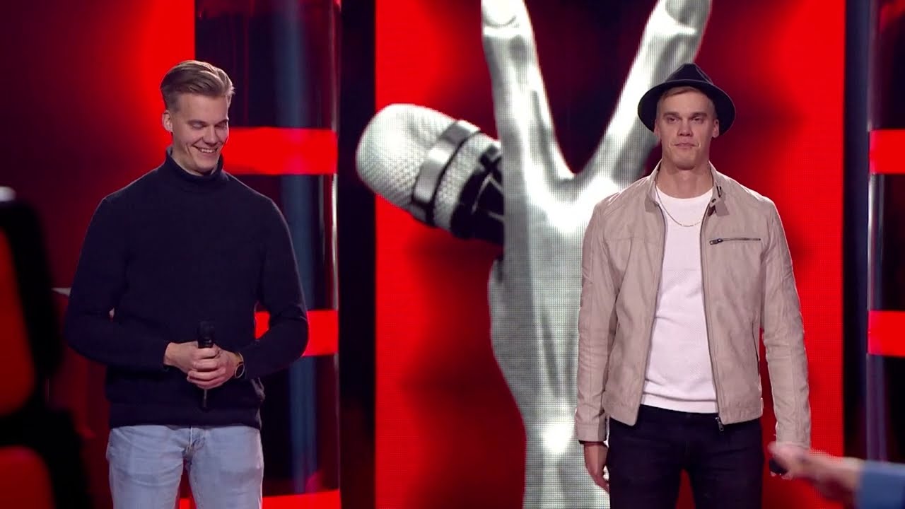 Laulavat kaksoset Eemeli ja Aleksi | Ääni ratkaisee | The Voice of Finland 2023