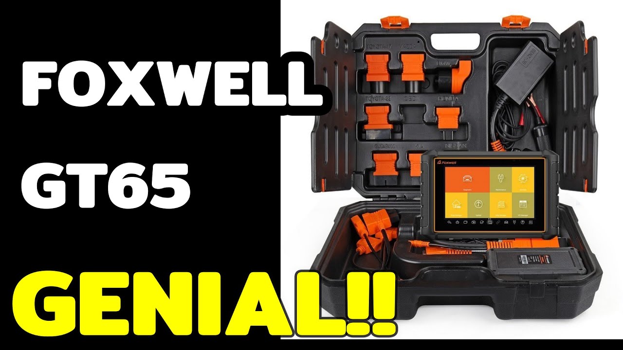 ESCANER AUTOMOTRIZ FOXWELL GT65 💥   SUPER PODEROSO y COMPLETO 2021‼ Scantool