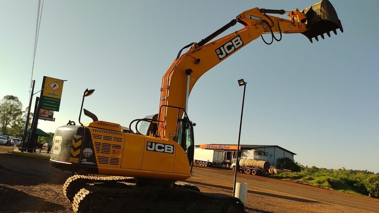 Escavadeira Hidráulica JCB JS220lc - ROHR MÁQUINAS