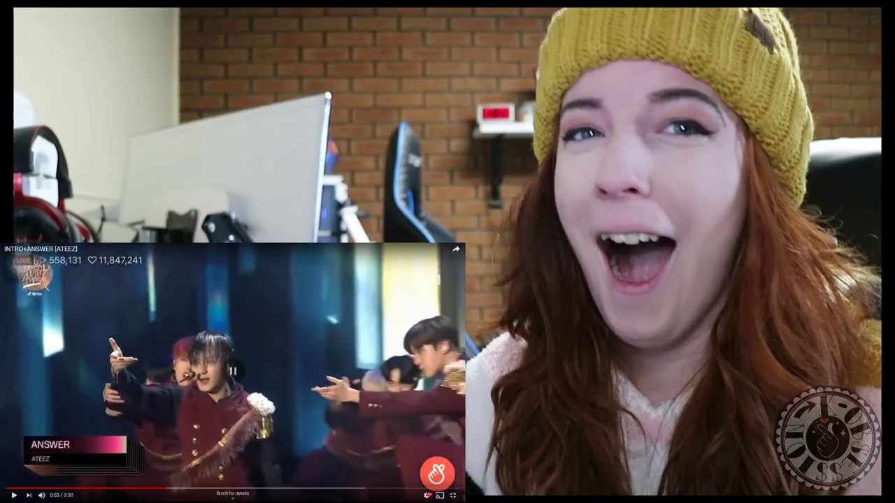 ATEEZ (에이티즈)-Golden Disk Awards and album 1st  listen reaction! [im not surviving]