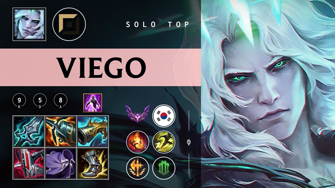 Viego Top vs Ambessa - KR Master Patch 26.04