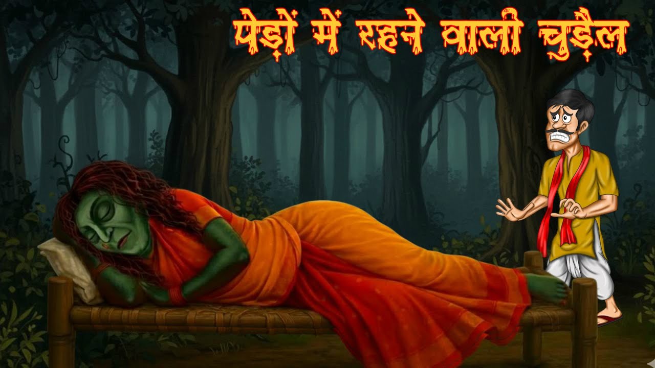 पेड़ वाली चुड़ैल और जंगल का उल्टा जादू | Ped Wali Chudail | Jungle Horror Comedy | Hindi Kids Story
