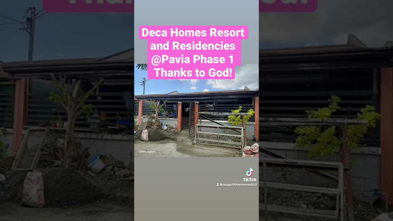 Deca Homes Resort and Residencies Phase 1 Pavia, Iloilo City