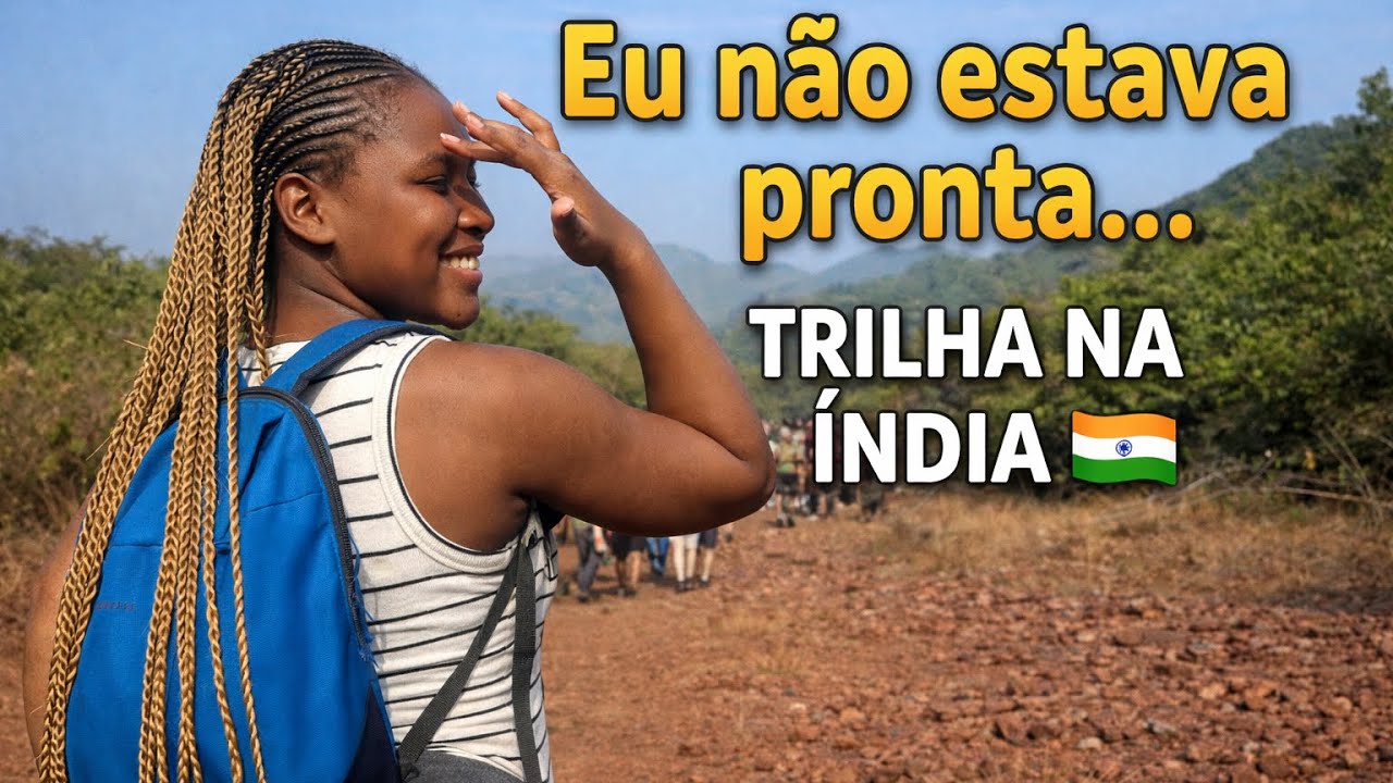 Fui fazer trilha nas montanhas da Índia 🇮🇳 … e não estava preparada para isso” 🫨