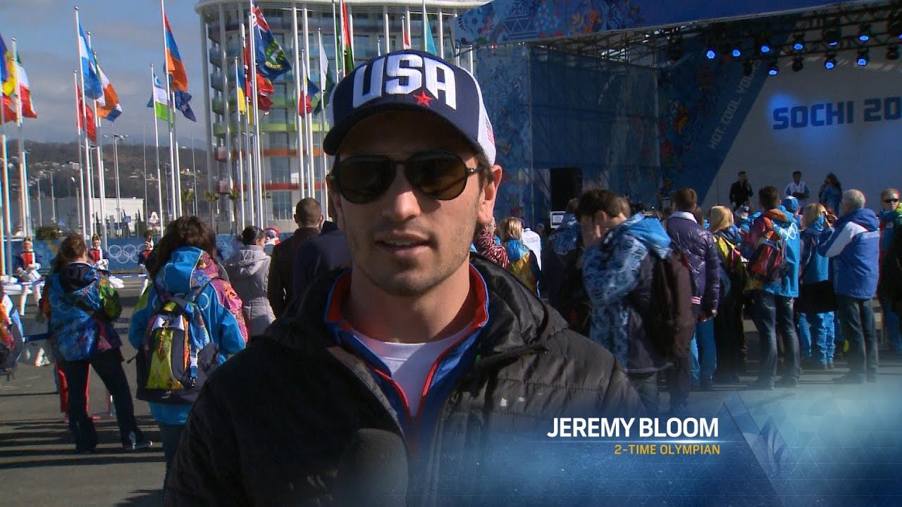 Jeremy Bloom Tours the Athlete's Village in Sochi