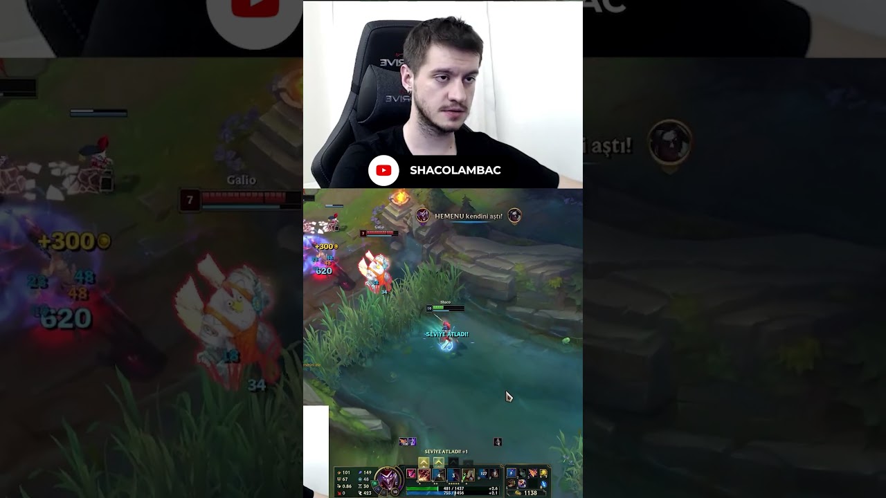 Mid Lane Ap Shaco 2 v 1 🤡 #shaco #leagueoflegends #shorts