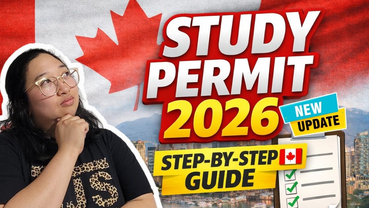 [sub] UPDATE! Study Permit Canada 2026! Step-by-Step Application Guide #easy #guide #study #2026