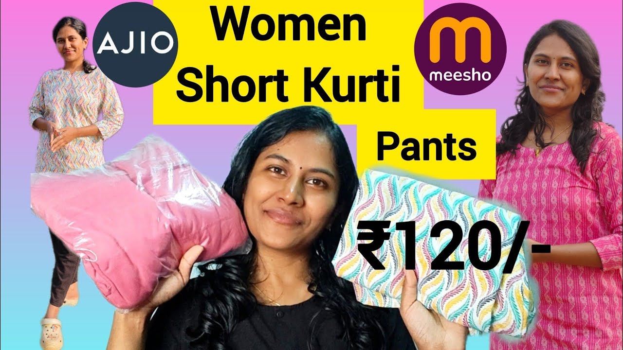 Meesho Short Kurti | Low Price ஆனா Good Quality #kaviyaraja #tamil #meesho #ajio 