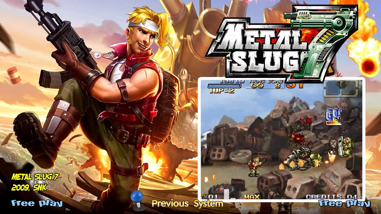 Hyperspin Attraction - Metal Slug Collection & 19XX Collection [16:9] - Themes Video Download