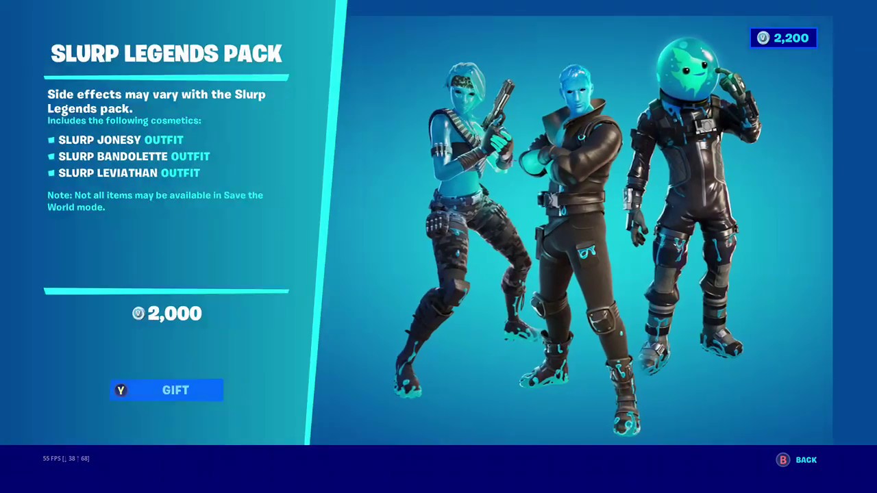 Getting The Slurp Legends Pack
