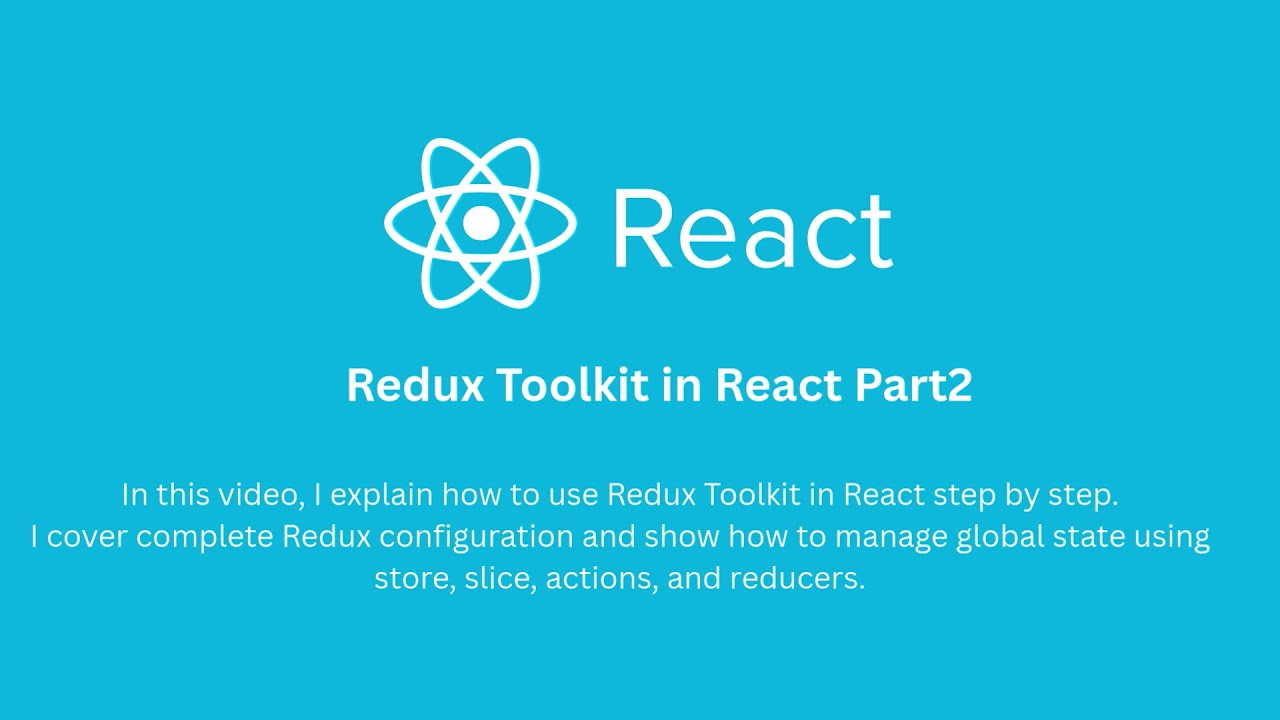 Redux Toolkit in React  part2 | Complete Setup & Add to Cart Example (Beginner Friendly)
