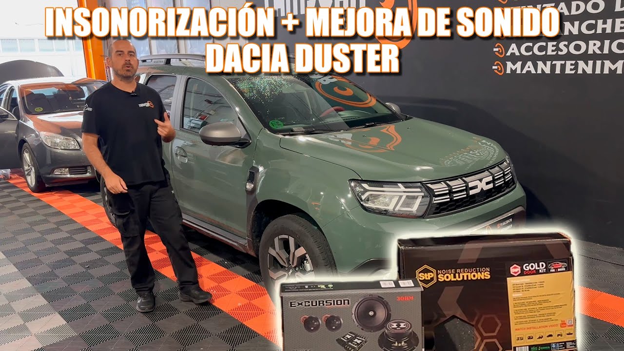 INSONORIZACIÓN + MEJORA DE SONIDO a este DACIA DUSTER!!! | Tamscar Audio