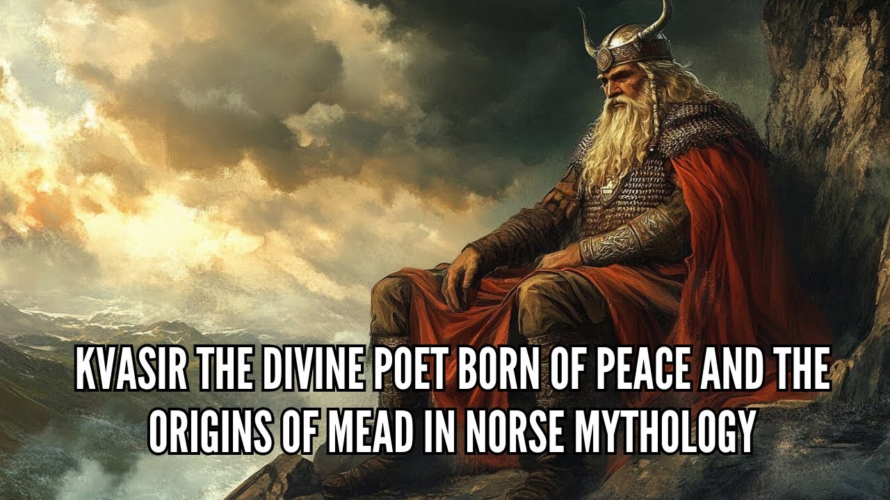 Kvasir The Divine Poet Born of Peace and the Origins of Mead in Norse Mythology