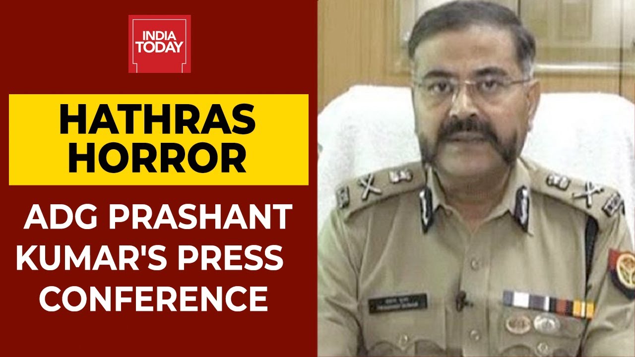 UP Police's ADG Prashant Kumar Says Probe In Hathras Gangrape Case Handed Over To CBI