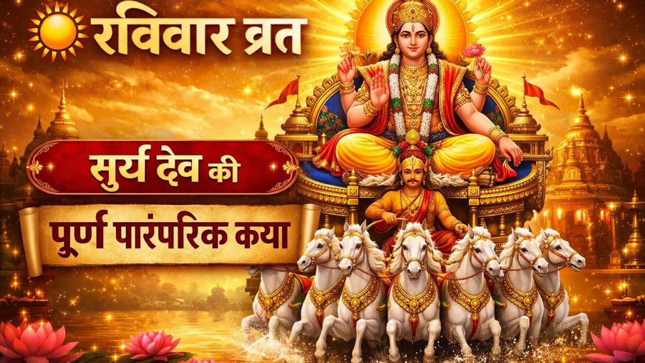 🌞 सूर्य देव का दिव्य चमत्कार | रविवार व्रत कथा | दिल छू लेने वाली कथा
