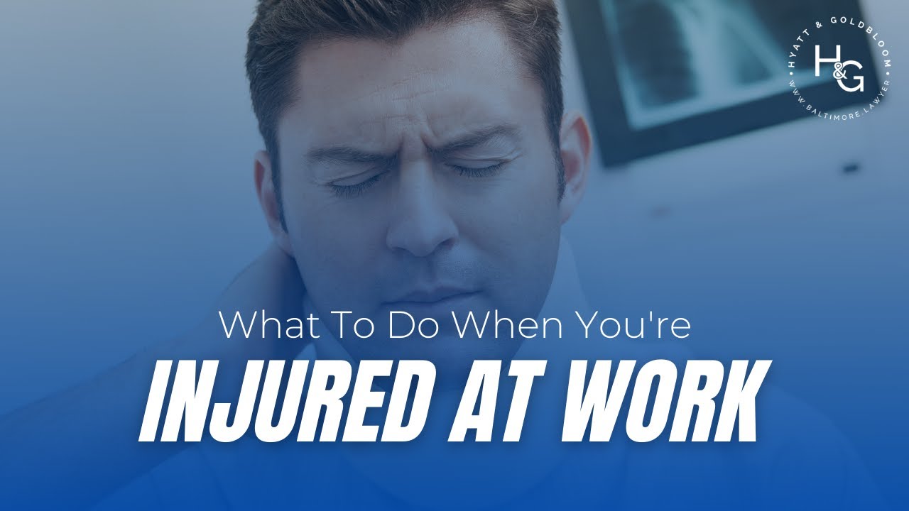 Workers' Compensation Tips & Advice: What To Do After A Workplace Injury